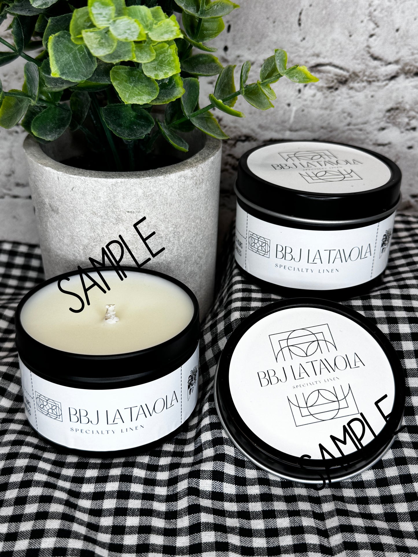 Custom Branded Tins - 36 Candle Tins ($7 each)