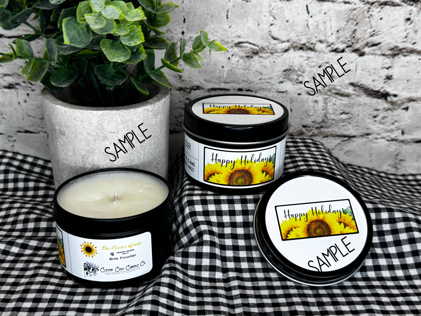 Custom Branded Tins - 36 Candle Tins ($7 each)