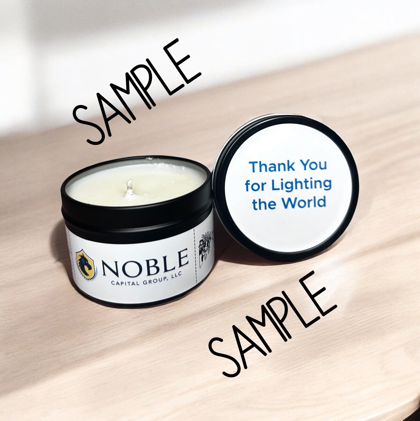Custom Branded Tins - 36 Candle Tins ($7 each)