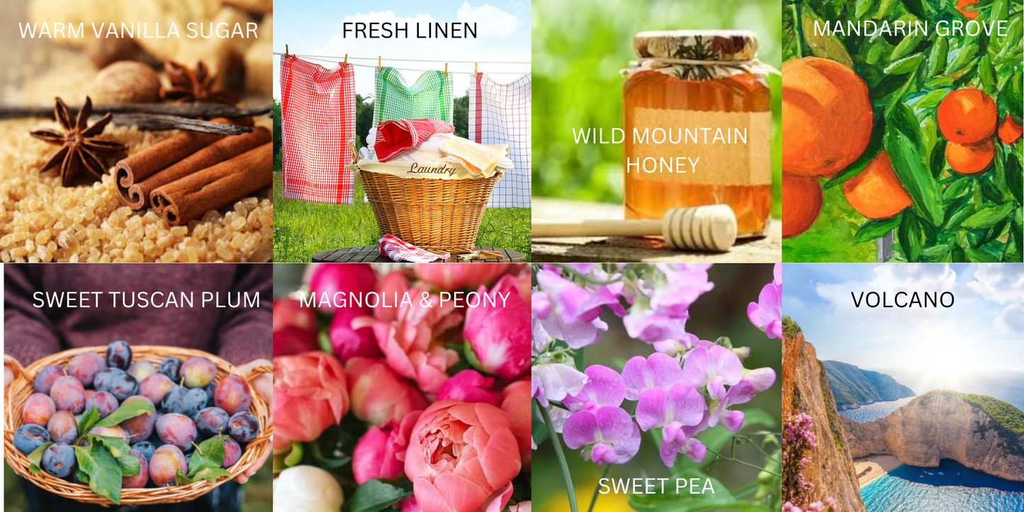 Wholesale - THE STARTER PACKAGE of 24 CANDLE TINS - CHOICE OF DESIGNS/SCENTS