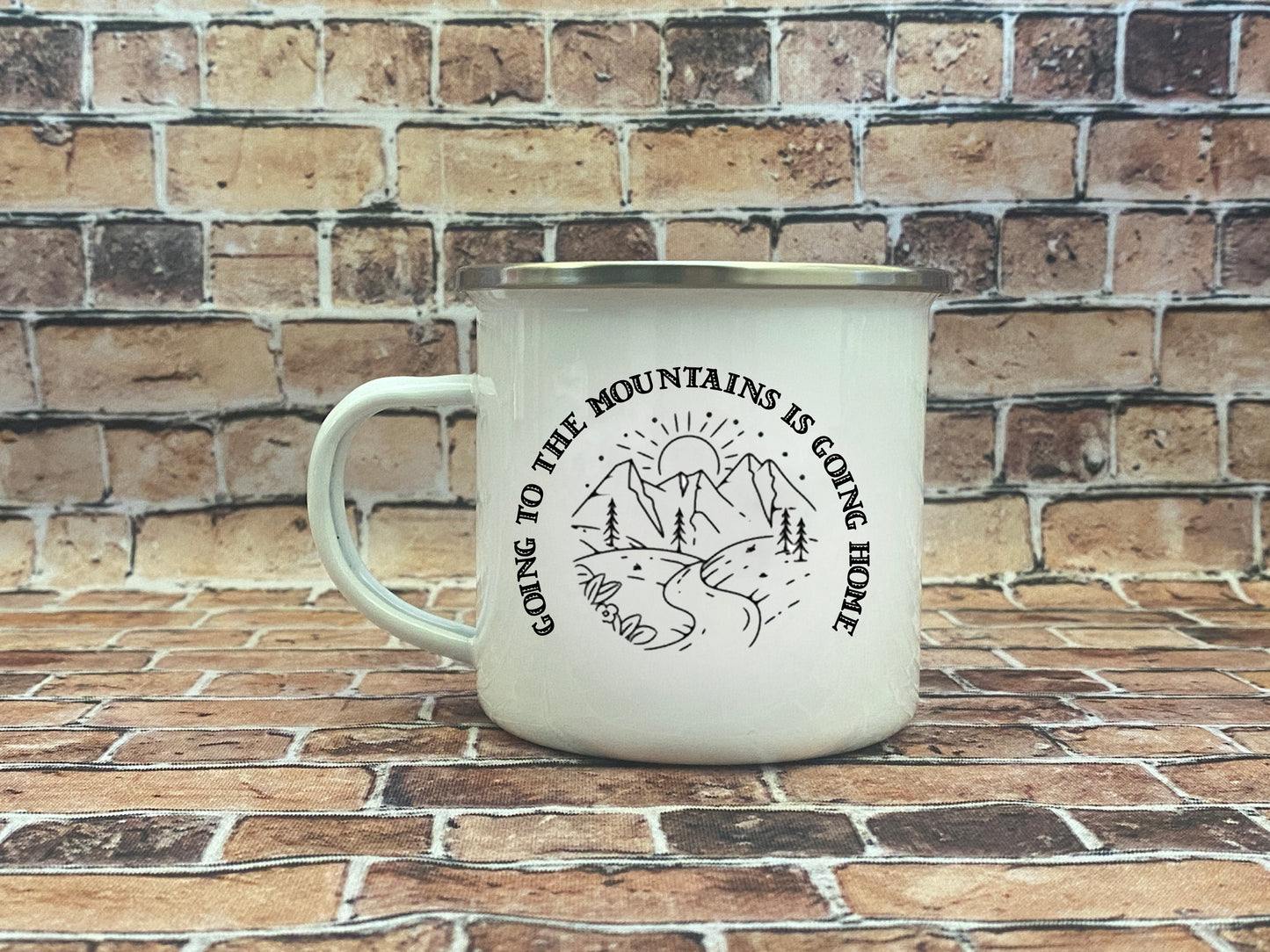 Wholesale Enamel Mug Candle - Colorado Designs - QTY 3 CANDLES