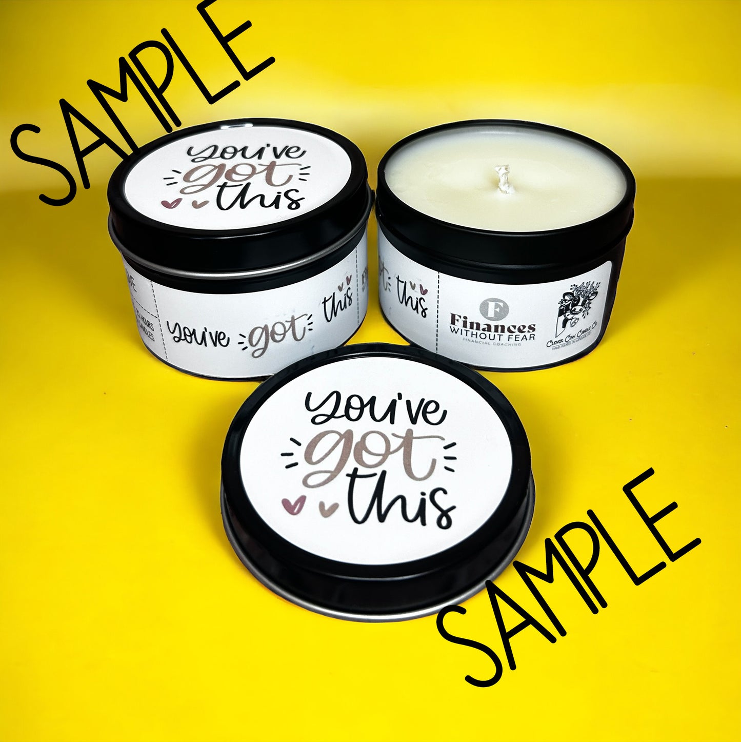 Custom Branded Tins - 36 Candle Tins ($7 each)