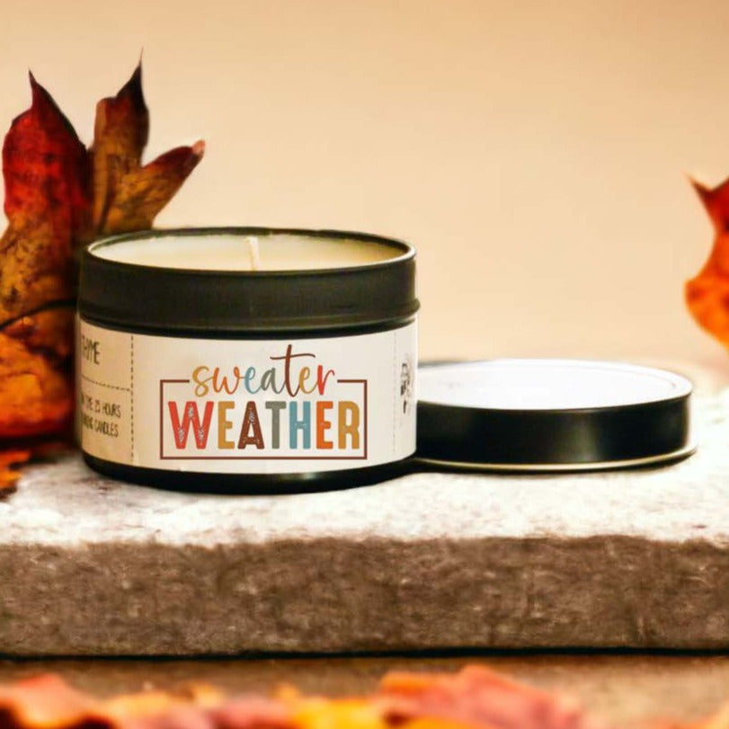 Candle Tin - Sweater Weather