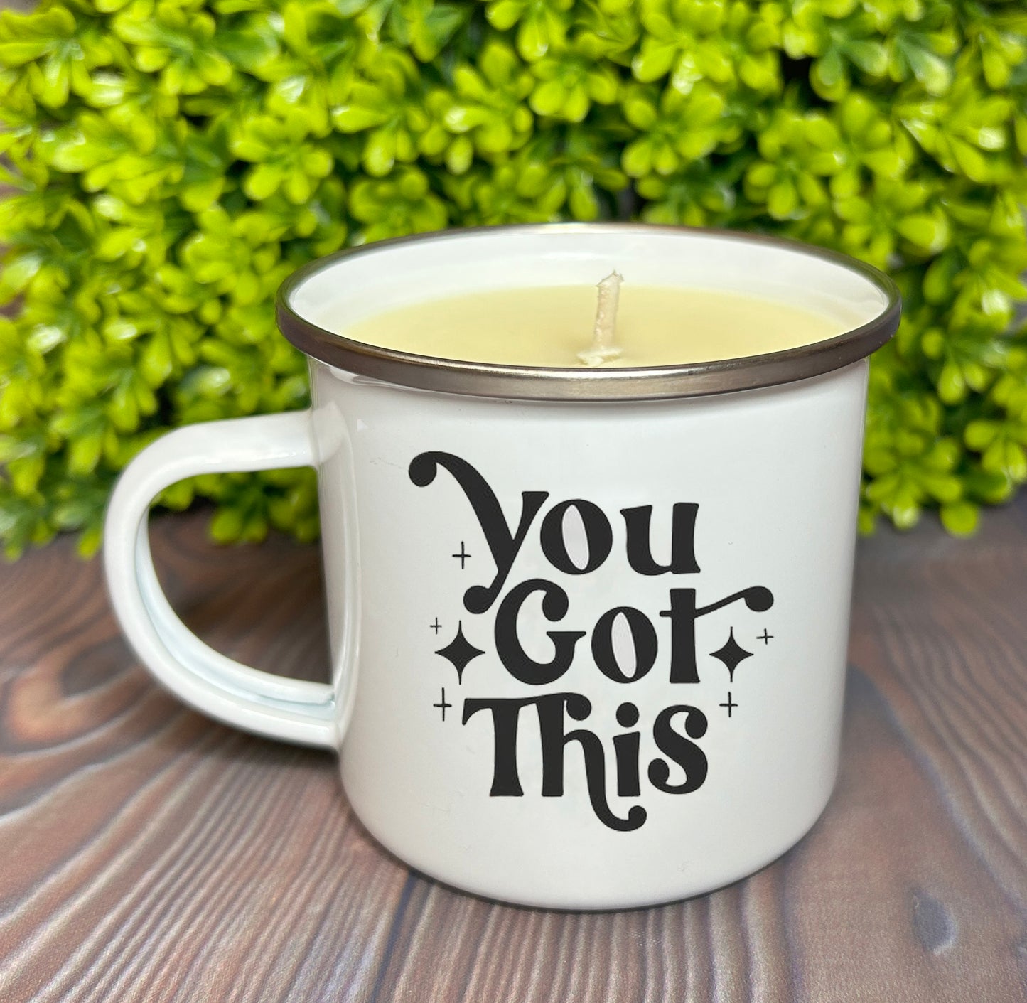 Enamel Mug Candle - You've Got This
