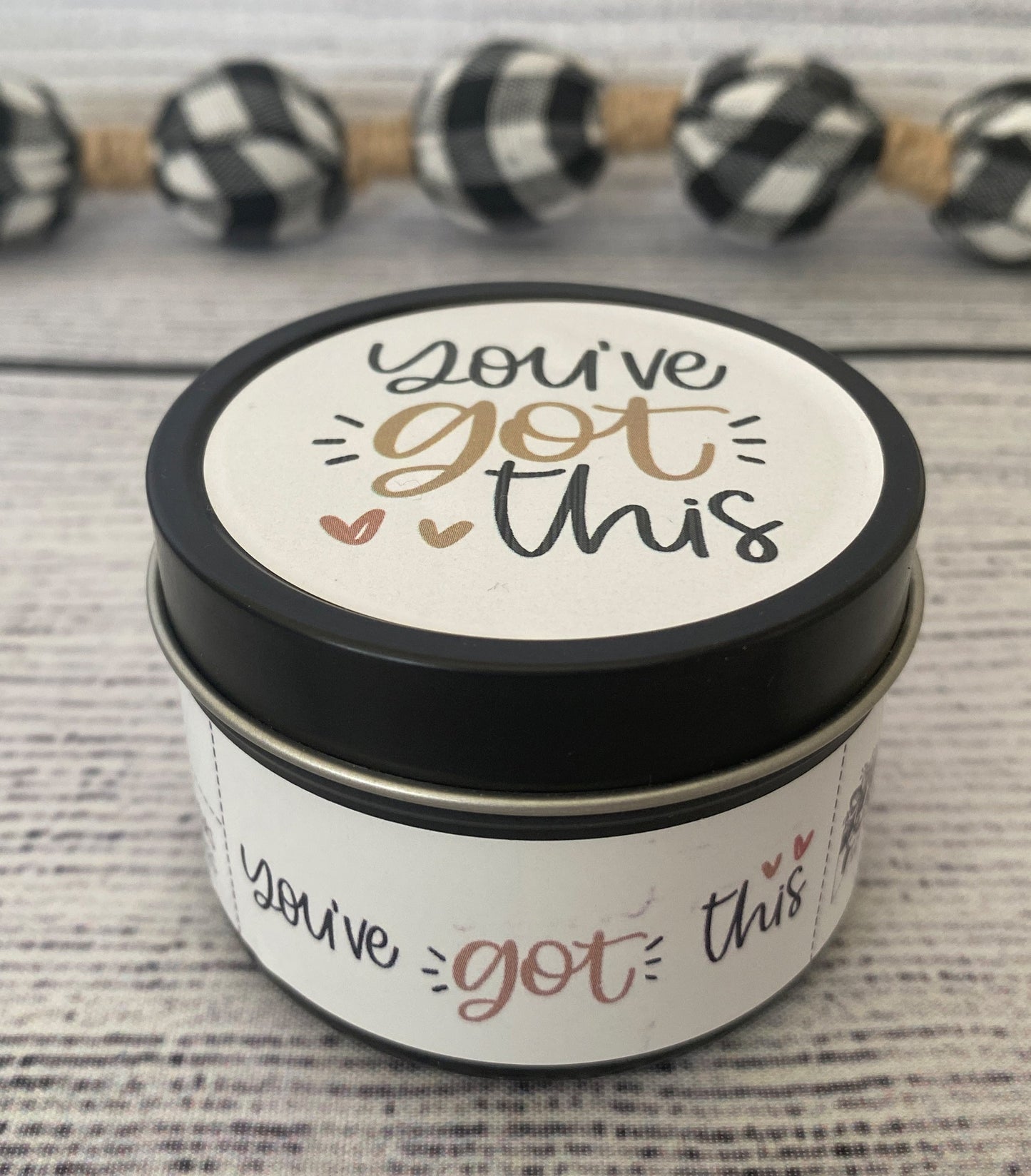 Wholesale Candle Tin - You've Got This - QTY 6 CANDLES