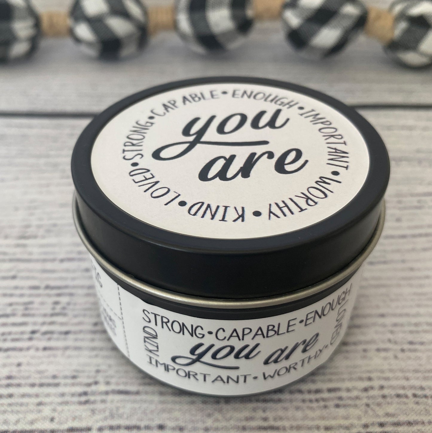 Wholesale Candle Tin - You Are - QTY 6 Candles