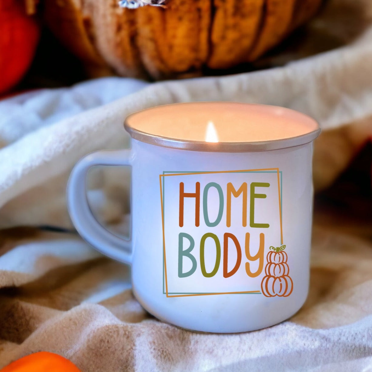 Homebody Enamel Mug Candle