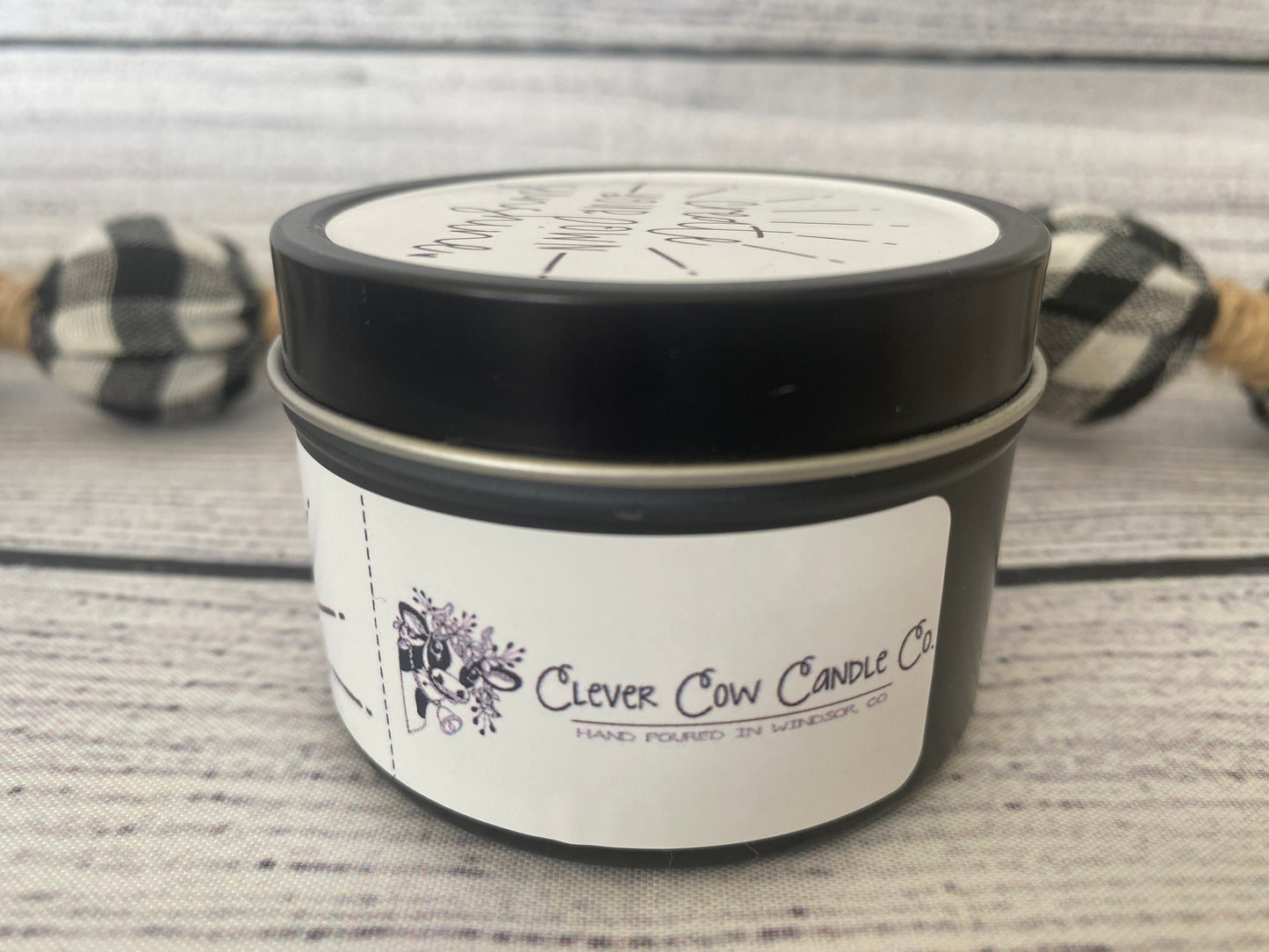Wholesale Candle Tin - Grow Through What You Go Through - QTY 6 CANDLES