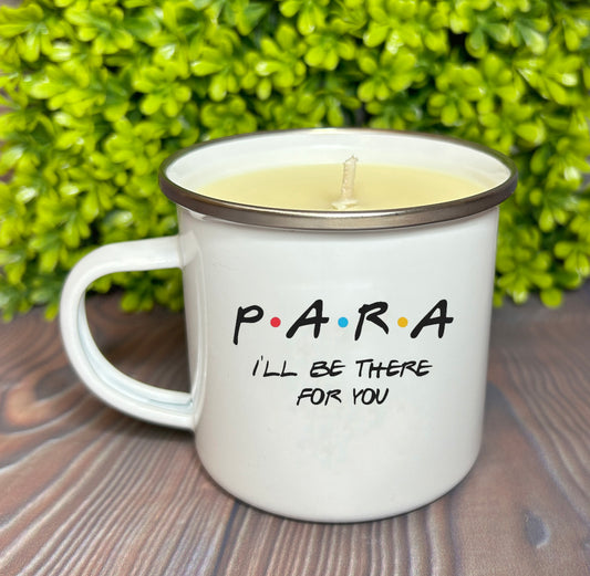 Enamel Mug Candle -Para I'll be there for you