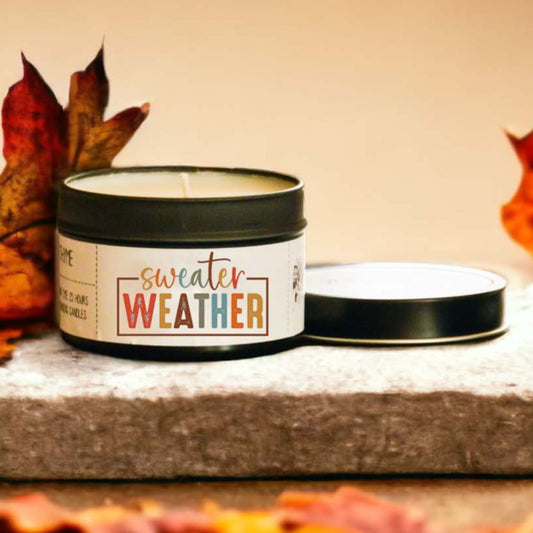 Candle Tin - Sweater Weather