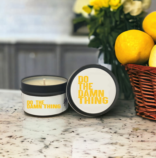 Wholesale Candle Tin - Do the Damn Thing - QTY 6 TINS