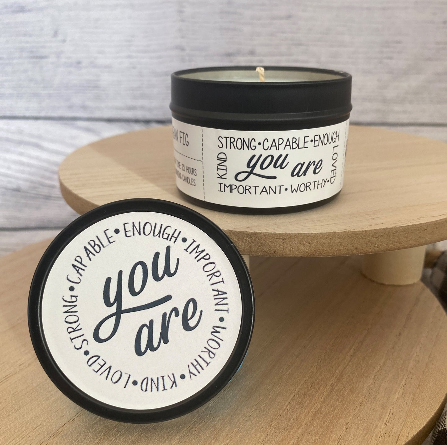 Wholesale Candle Tin - You Are - QTY 6 Candles