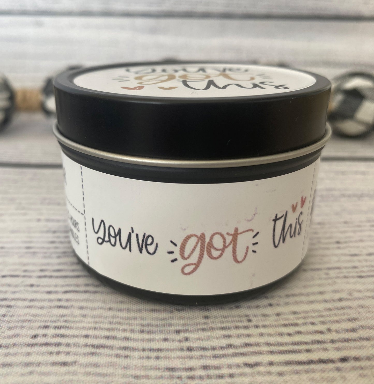 Wholesale Candle Tin - You've Got This - QTY 6 CANDLES