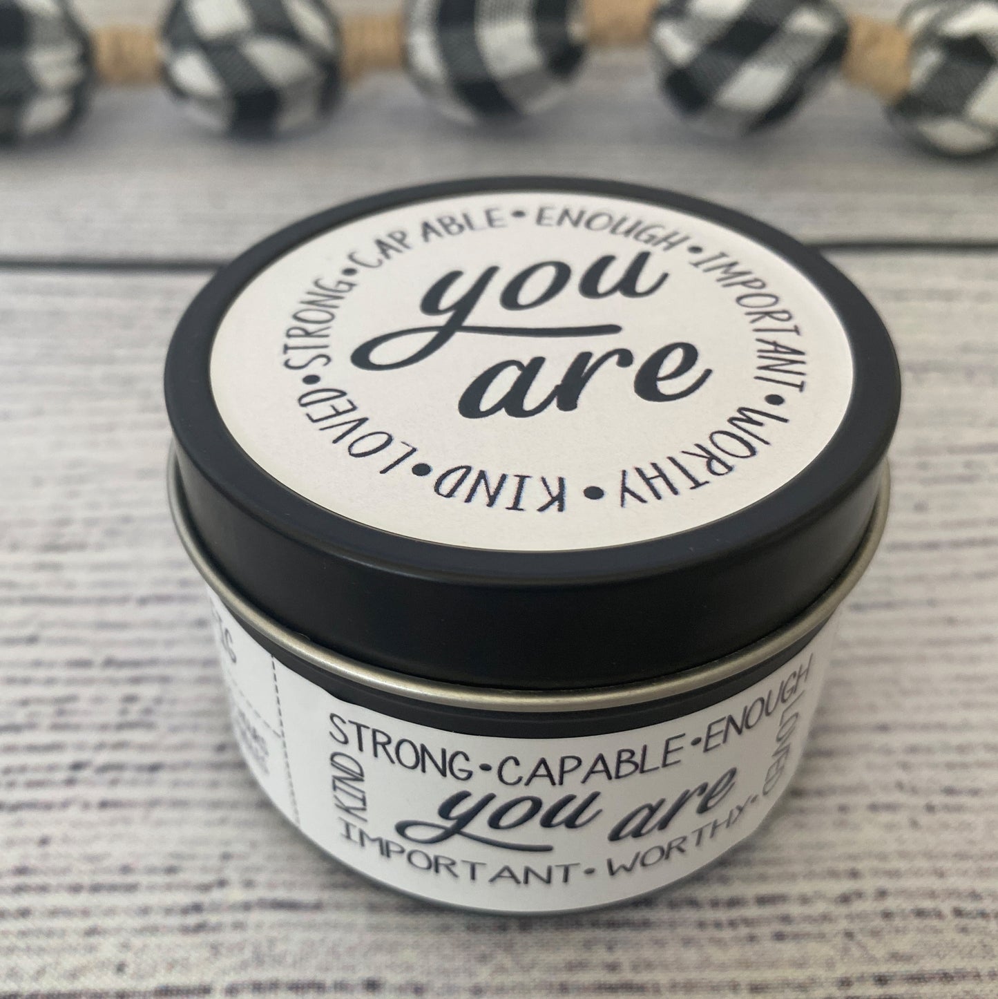 Candle Tin - You Are